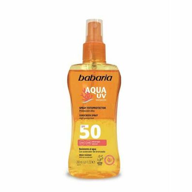 Babaria Sun Sunscreen Biphasic Spf50 Spray 200ml
