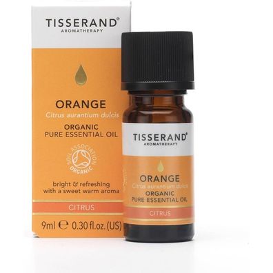 Tisserand Orange Bio Reines Ätherisches Öl 9 ml