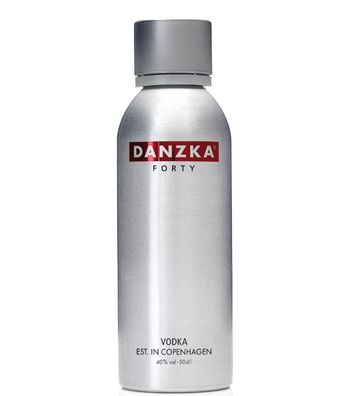 Danzka Forty Vodka (40 % vol, 0,5 Liter)