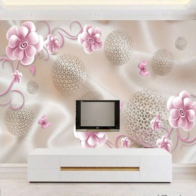 Vlies Fototapete Wandtapete Wandbilder Wunderschöne 3D Raumklang Blumen 4428