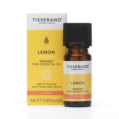 Tisserand Lemon Bio Reines Ätherisches Öl 9 ml