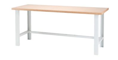 Werkbank stationär Wrkbank-sta-(basic-wt-fix)-r7035-2000mm