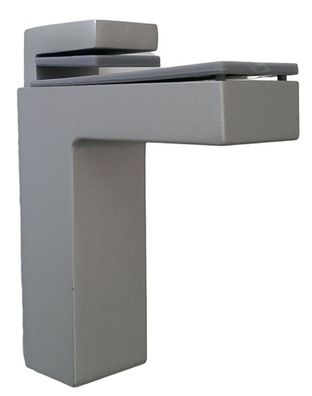 Regalbodenhalter Chrom matt Glasbodenträger 8-50mm Bodenträger massiv modern