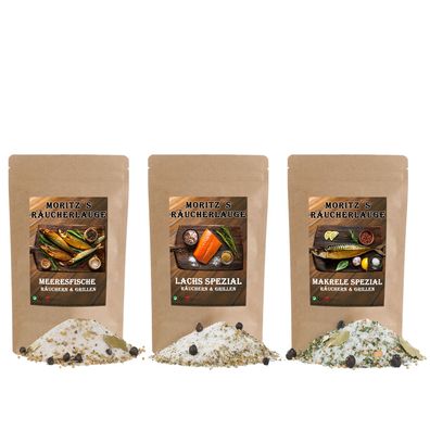Moritz`s Räucherlauge Lachs, Makrele, Meeresfische 1800g Räucherlake Räuchern Grillen