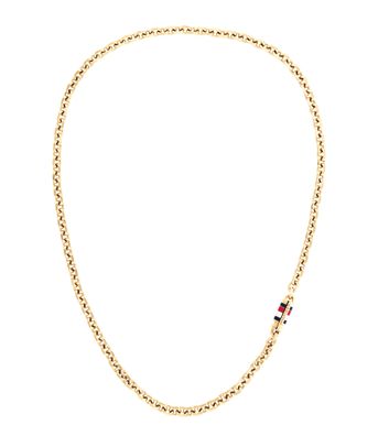 Tommy Hilfiger Herren Halskette 2790651 Edelstahl, Gold plattiert
