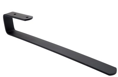 Handtuchstange Edelstahl Handtuchhalter Schwarz matt gebürstet Badezimmer Küche