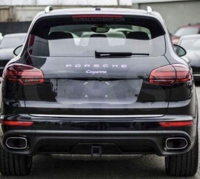 Porsche Cayenne II Martig Chromleiste für Heckklappe Zierleiste Chrom 21