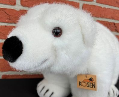 Kösen 3250 Eisbär Olaf stehend Bär Weiß Plüschtier Stofftier 45cm NEU!