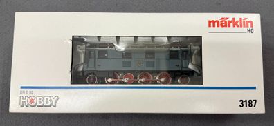 Märklin H0 Hobby 3187 Elektrolok E 32 der DRG Analog Neuwertig/OVP