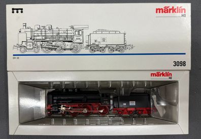 Märklin H0 Hobby 3098 Dampflok BR 38 Sonderfahrt Analog Neuwertig/OVP