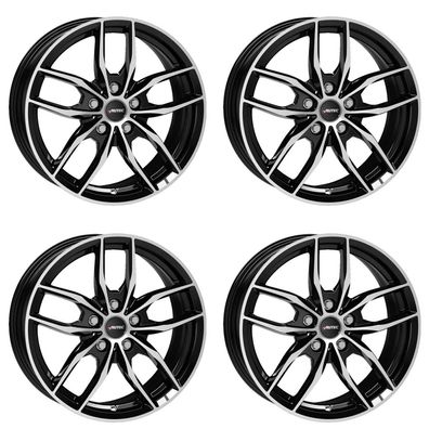 4 Autec Bavaris Felgen 6,5x16 5x112 SWP für Mini 3-Türer Cabrio 5-Türer Aluräder