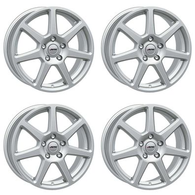 4 Autec Tallin Felgen 7,5x17 5x114,3 SIL für Mitsubishi ASX Outlander Lancer Eclipse