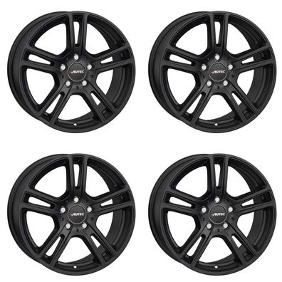 4 Autec Mercador Felgen 7,5x17 5x112 SW für Mercedes-Benz C CLA B E GLA A GLB SLC