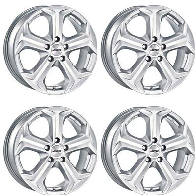 4 Autec Xenos Felgen 6,5x16 5x114,3 SIL für Nissan Primastar NV300 Aluräder