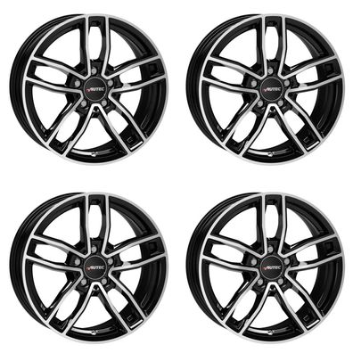 4 Autec Mercador Felgen 8,0x18 5x112 SWP für Mercedes-Benz A C GLA E B A AMG CLE C