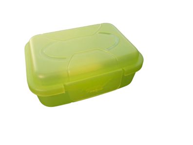 Snack Box GRÜN Proviantbox Micro 9,5x7,5x3,5cm Aufbewahrung z.B Hundelerkerli