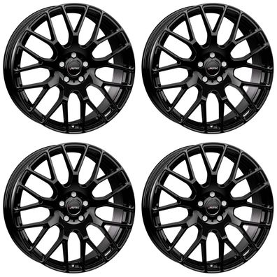 4 Autec Nimah Felgen 8,0x18 5x108 SW für Opel Combo Grandland X Grandland Astra