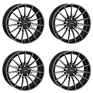 4 Autec Lamera Felgen 7,5x17 5x100 SWMP für Mazda 2 Aluräder