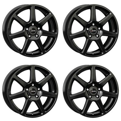 4 Autec Tallin Felgen 6,0x16 5x100 SW für VW Polo T-Cross Taigo Aluräder