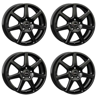 4 Autec Tallin Felgen 6,5x16 4x100 SW für Fiat Punto Evo 124 Spider Punto Grande