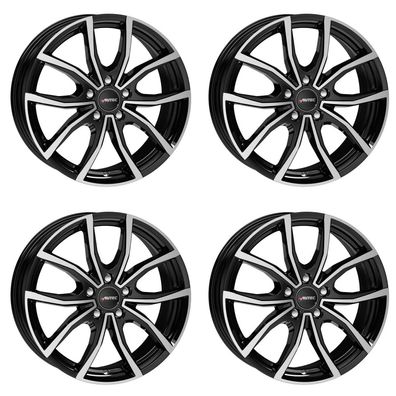 4 Autec Vidron Felgen 7,5x18 5x108 SWP für Ford Focus Mondeo Tourneo Connect S-MAX