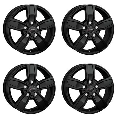 4 Autec Quantro Felgen 6,5x16 5x130 SWM für Nissan NV400 Interstar Aluräder