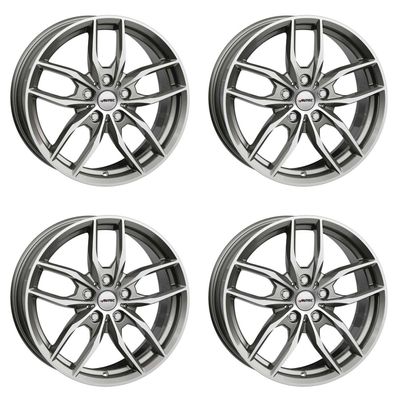 4 Autec Bavaris Felgen 7,0x16 5x112 SILP für Mini Cabrio 3-Türer 5-Türer Clubman