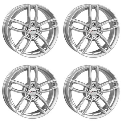 4 Autec Mercador Felgen 6,5x17 5x112 SIL für Mercedes-Benz GLA A B CLA GLB C Aluräder