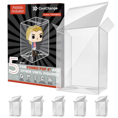 Schutzhülle kompatibel mit Funko POP! | Protector Case für POP 4" Verpackung