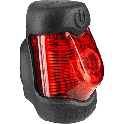Akku-Rücklicht BRIXXI, B+M, LED, schwarz, Sattelstütze, Busch + Müller, 385