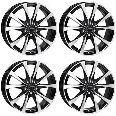 4 Autec Brixen Felgen 8,0x19 5x112 SWP für Skoda Karoq Kodiaq Octavia Enyaq Superb
