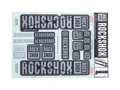 Rockshox Dekorsatz Passend für Decal Kit für Ø 35 grau