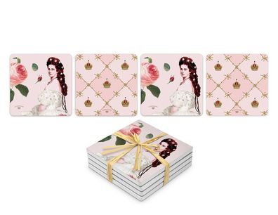 Untersetzer Sisi and Vienna Design Coaster