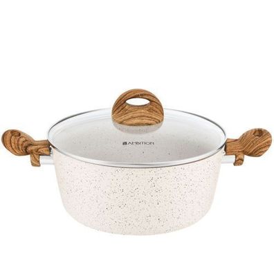 Topf mit Deckel Nature 24 cm Ambition