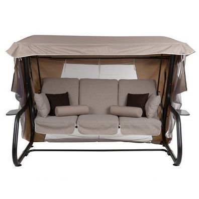 Hollywoodschaukel mit Moskitonetz Venezia Lux 4-Sitzer D048-05FB PATIO