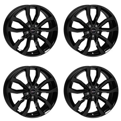 4 Autec Uteca Felgen 8,0x18 5x112 SW für Ford Galaxy Tourneo Connect Transit Connect