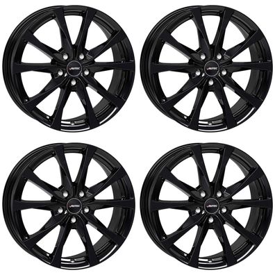 4 Autec Brixen Felgen 8,0x20 5x112 SW für VW ID.3 Golf VII Golf VI Golf VIII Touran