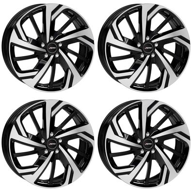 4 Autec Rixon Felgen 8,0x18 5x112 SWP für VW Golf VII Golf VIII Passat T-Roc Caddy