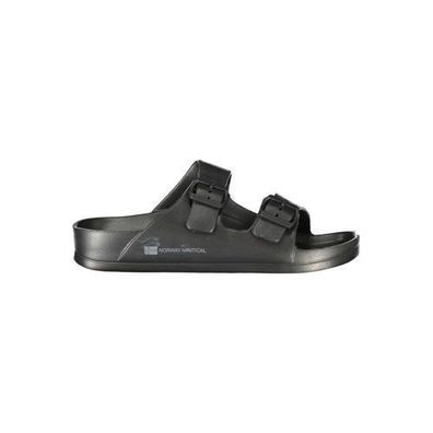 Norway 1963 Black Plastic Men Sandal