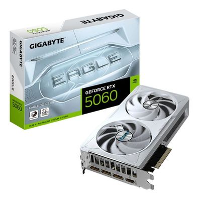 Geforce Rtx 5060 Eagle Oc Ice 8G (Dlss 4, 3X Displayport, 1X Hdmi 2.1)