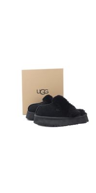 UGG Disquette Plateauslipper in Schwarz