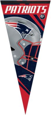 NFL New England Patriots Premium Riesen-Wimpel Pennant Banner 100x43cm 194166402348