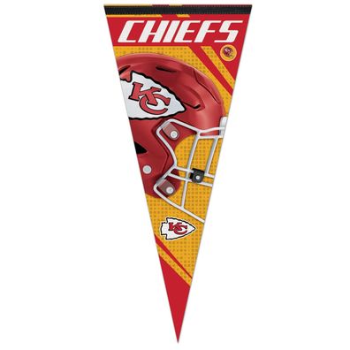 NFL Kansas City Chiefs Premium Riesen-Wimpel Pennant Banner 100x43cm 194166402225