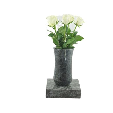 Grabvase Atria mit Granitsockel