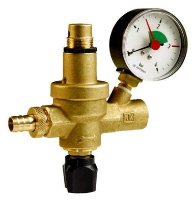 Afriso Füllarmatur FAM mit Manometer