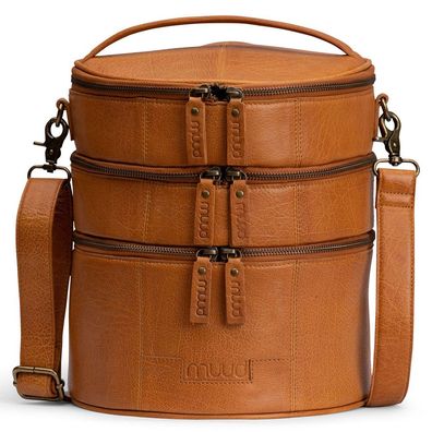 muud Bturn Aufbewahrungstasche Whisky 27x23 cm mit Schulterriemen