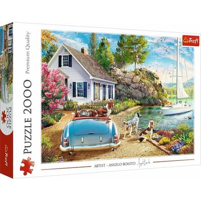 TREFL Puzzle Ferienparadies 2000 Teile