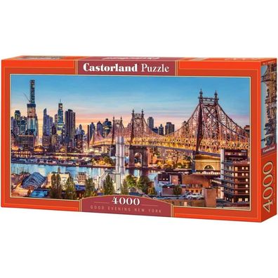 Castorland Puzzle Guten Abend, New York! 4000 Stück