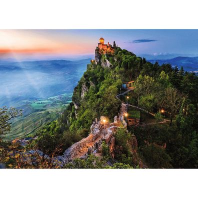 TREFL Puzzle Premium Plus Foto-Odyssee: La Cesta, San Marino 1000 Teile