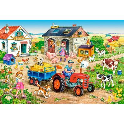 Castorland Puzzle Farm Life MAXI 40 Teile
